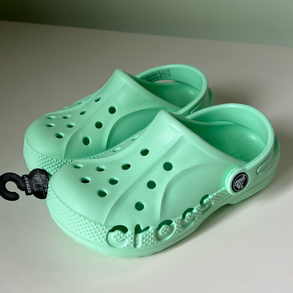 CROCS  Baya Clog Kids Neo Mint Shoes